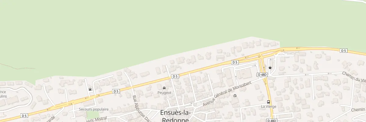 Plan du 28 Av de la Côte Bleue à Ensuès-la-Redonne
