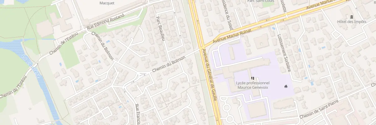 Plan du 1 Rue Pierre Savorgnan de Brazza à Marignane