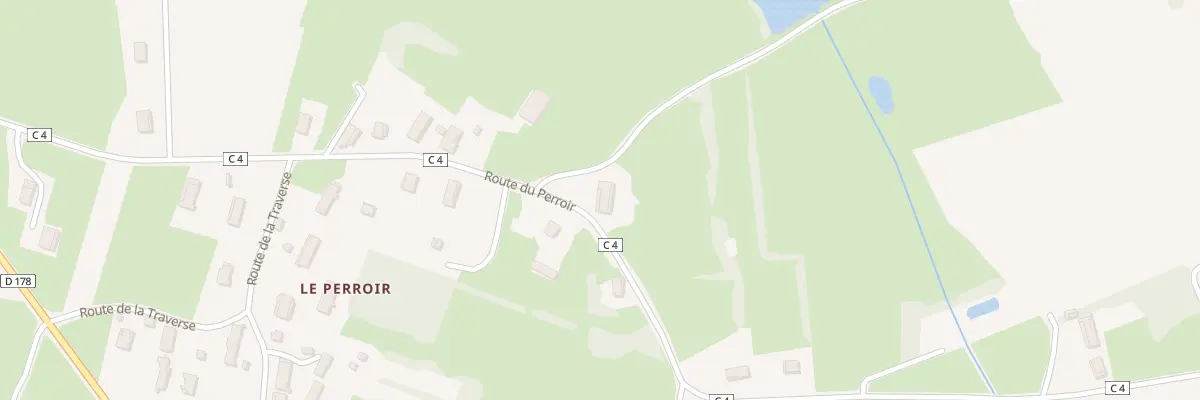 Plan du 15 Rte du Perroir à Simard