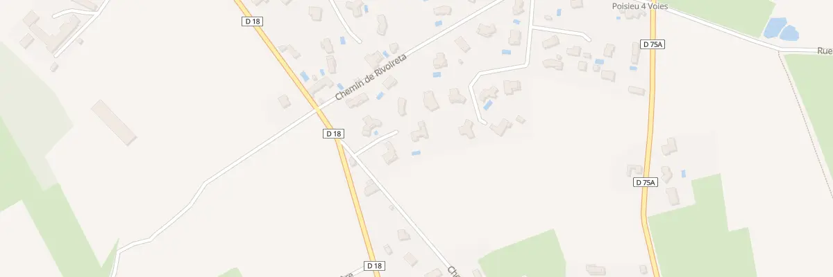 Plan du 464 Chem du Coin à Chozeau