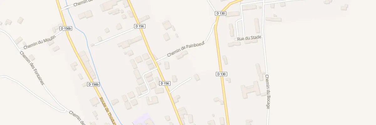 Plan de Che de Paimboeuf à Viriville