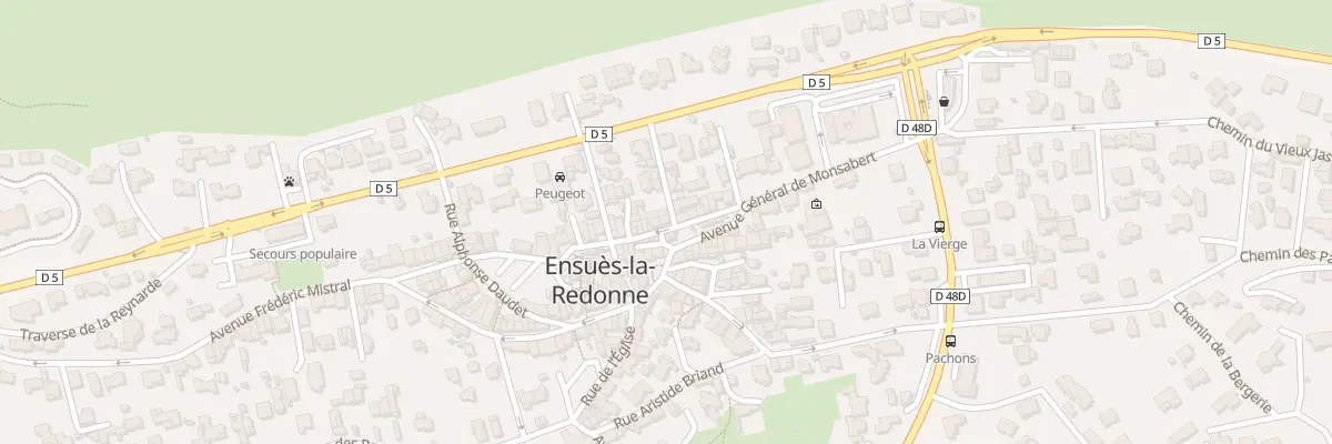 Plan du 21 Rue Pasteur à Ensuès-la-Redonne