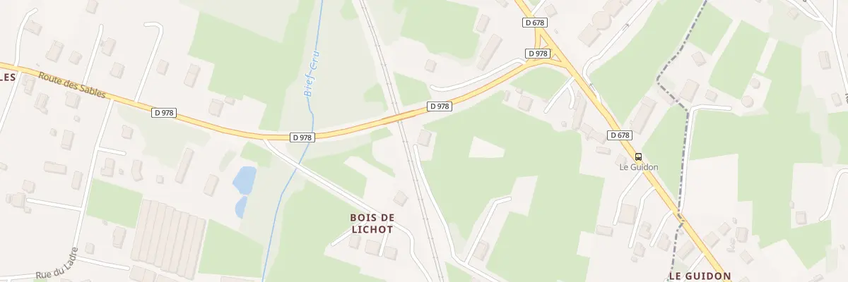 Plan du 410 Imp du Guidon à Branges