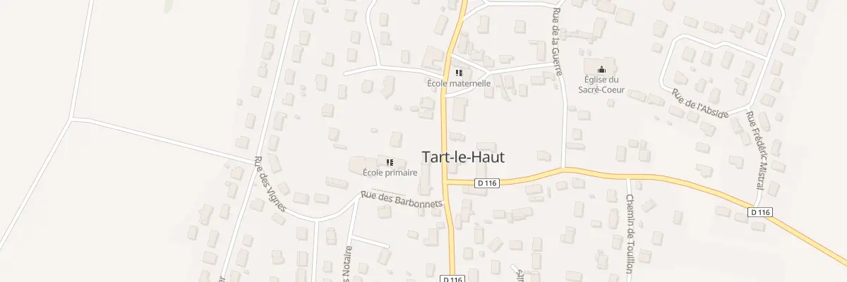 Plan du 30 Rue Principale à Tart