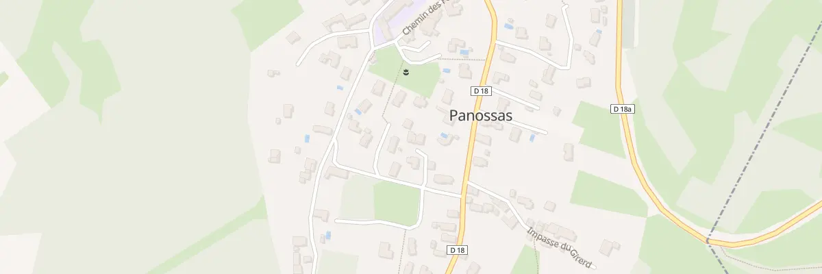 Plan du 427 Che des Fuziers à Panossas
