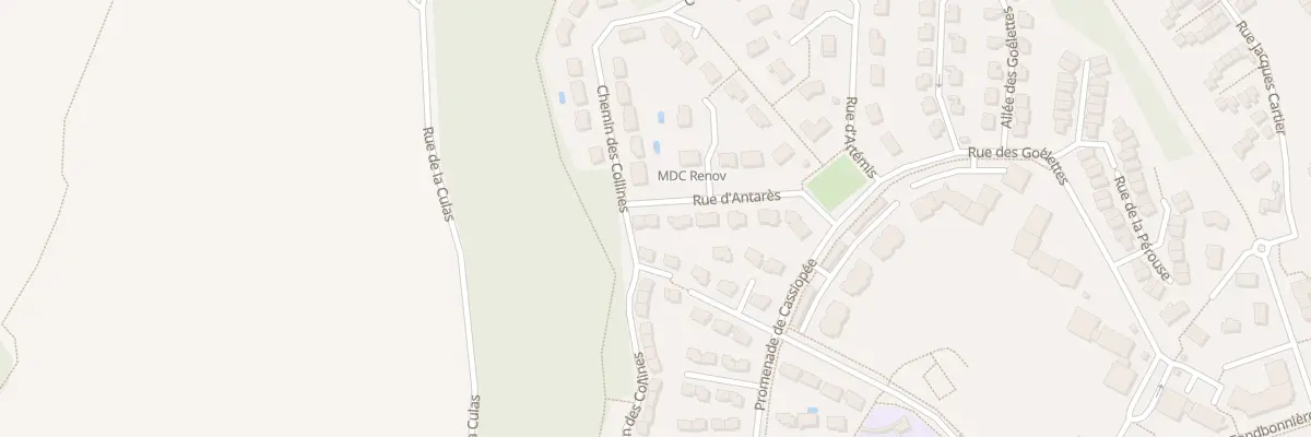 Plan du 11 Rue d’Antarès à L’Isle-d’Abeau