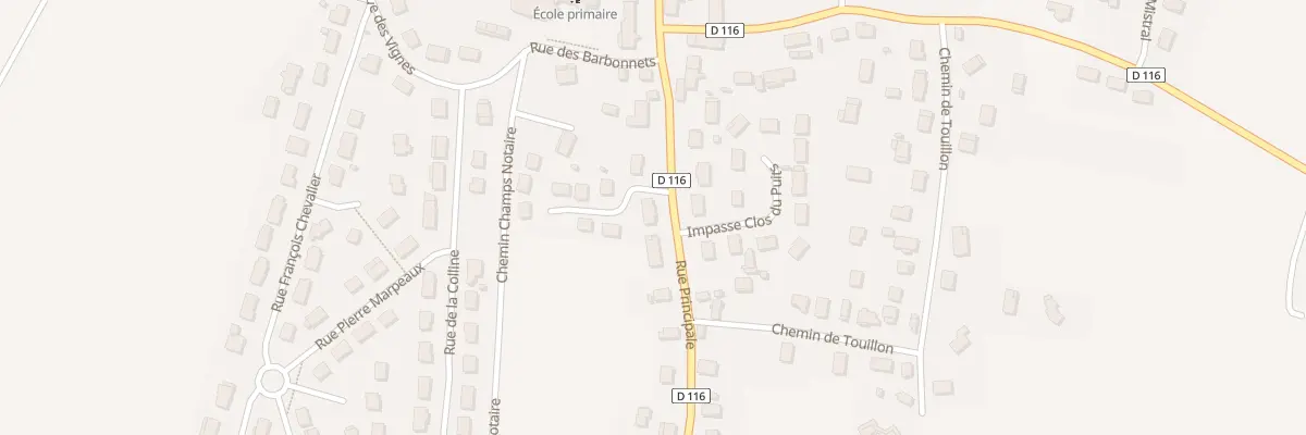 Plan du 44 Rue Principale à Tart