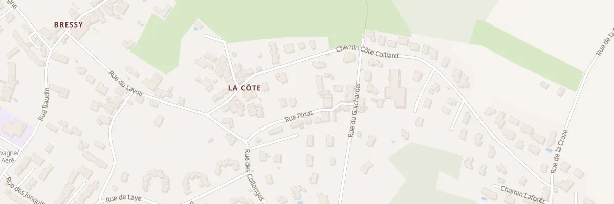 Plan du 11 Rue Pinat à Meximieux