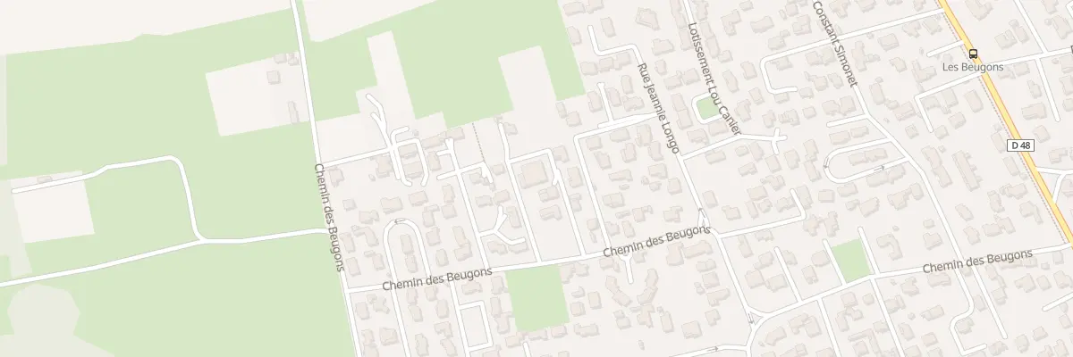 Plan du 48B Che des Beugons à Marignane