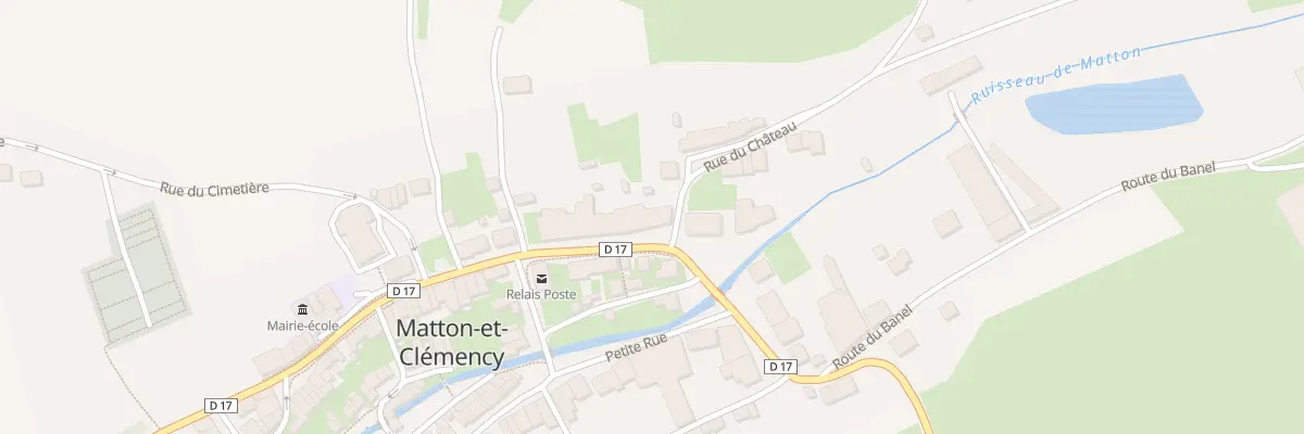 Plan du 29 Gr Grand Rue à Matton-et-Clémency