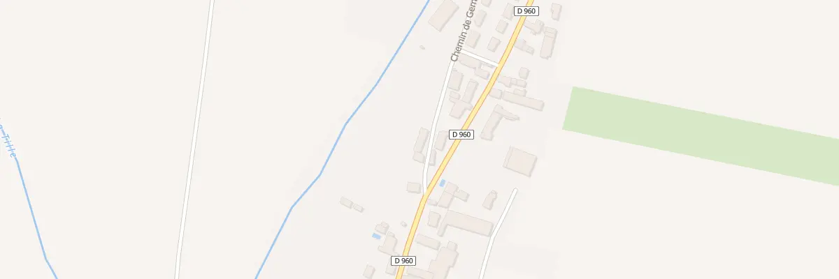 Plan du 3 Che de Gemeaux à Beire-le-Châtel