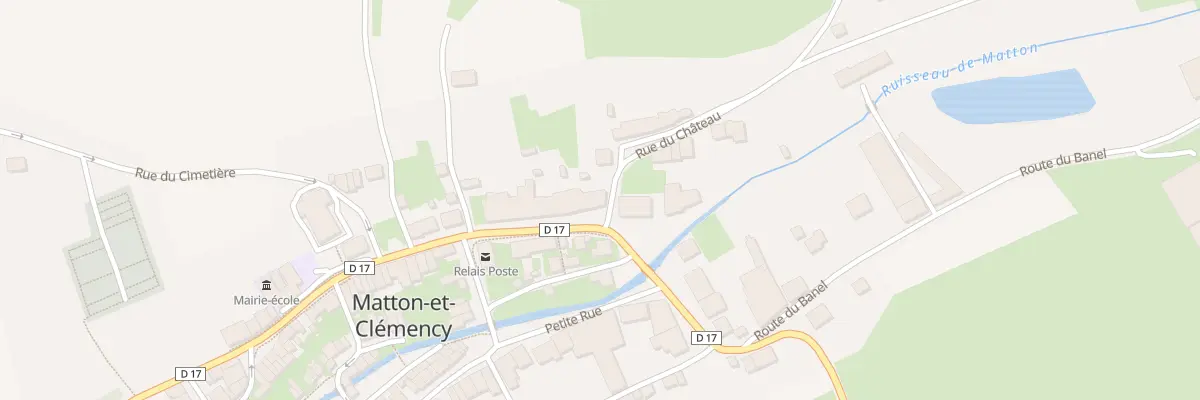 Plan du 31 Gr Grand Rue à Matton-et-Clémency