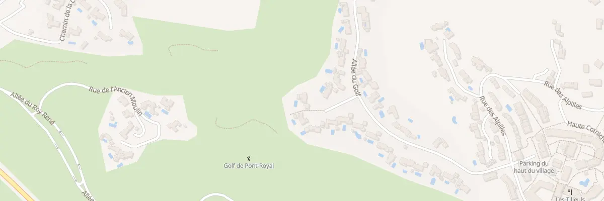 Plan du 4 Pl Placette du Golf à Mallemort