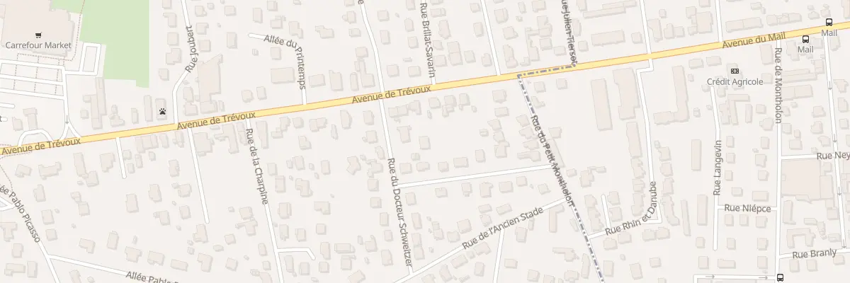 Plan du 5873 La Charpine à Saint-Denis-lès-Bourg