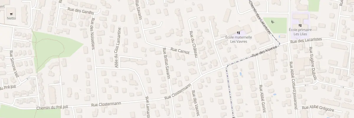 Plan du 57 Rue Carnot à Saint-Denis-lès-Bourg