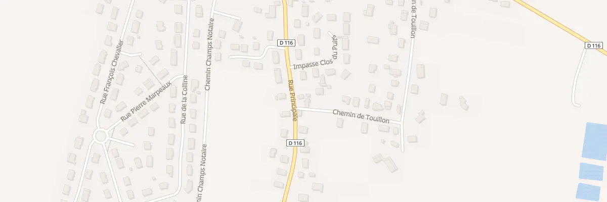 Plan du 29 Rue Principale à Tart
