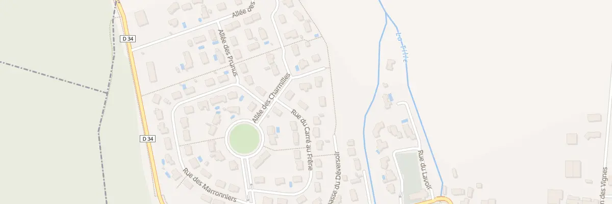 Plan du 24 Rue du Carré au Frêne à Remilly-sur-Tille
