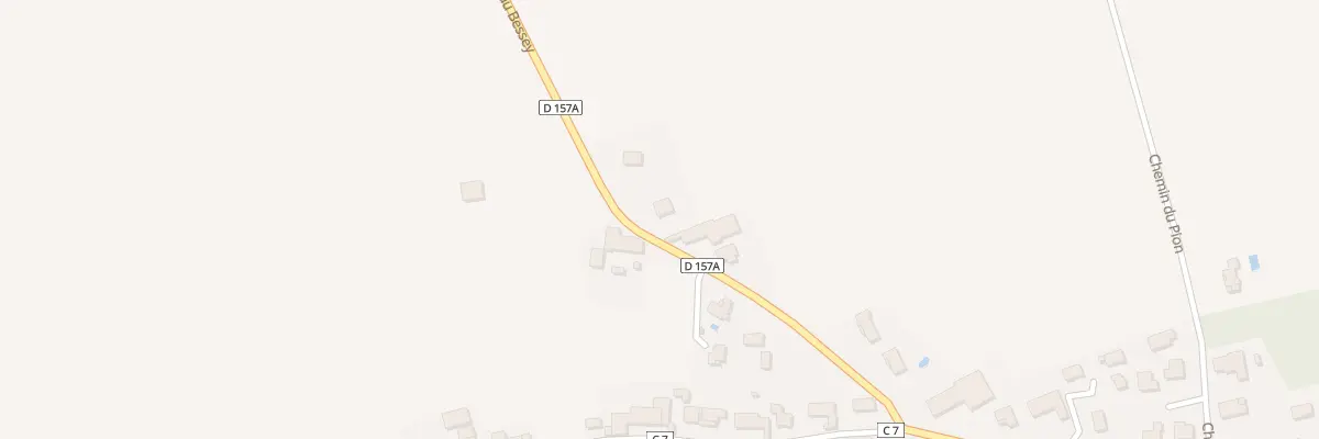 Plan du 230 Rue du Bessey à Sardieu