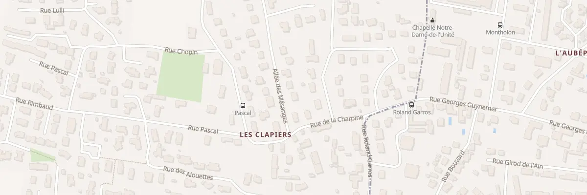 Plan du 46 Rue des Mésanges à Saint-Denis-lès-Bourg