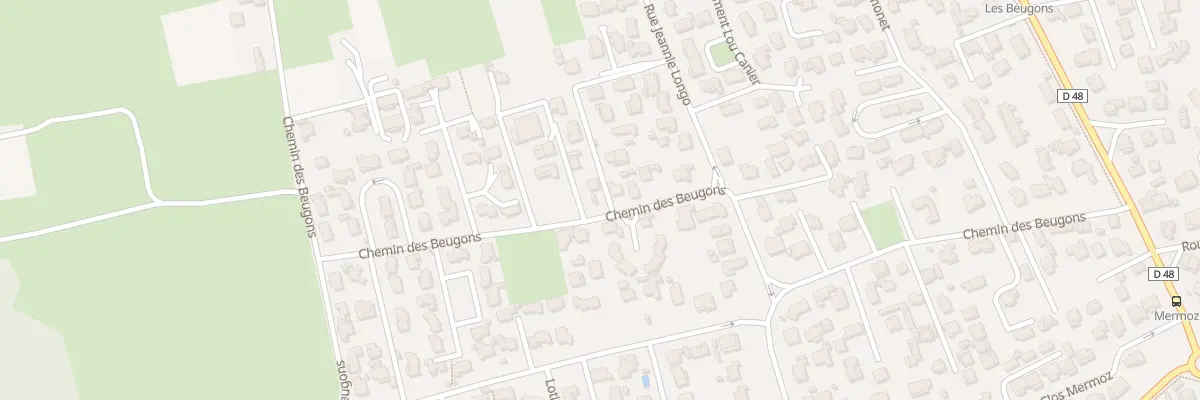 Plan du 44 Che des Beugons à Marignane