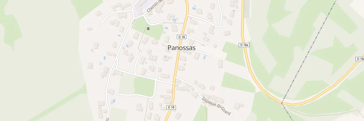 Plan du 537 Rte de Bourgoin à Panossas