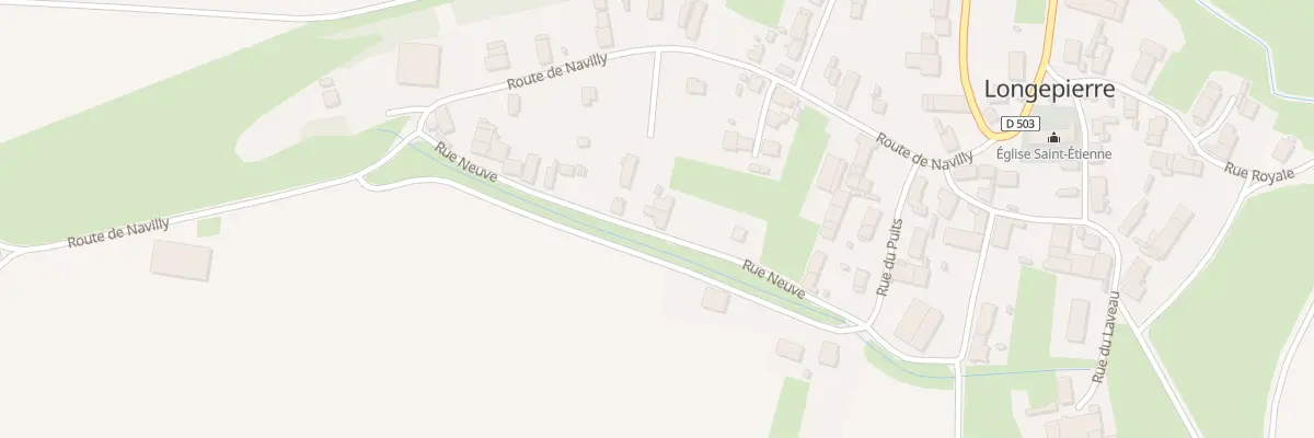 Plan du 8 Rue Neuve à Longepierre