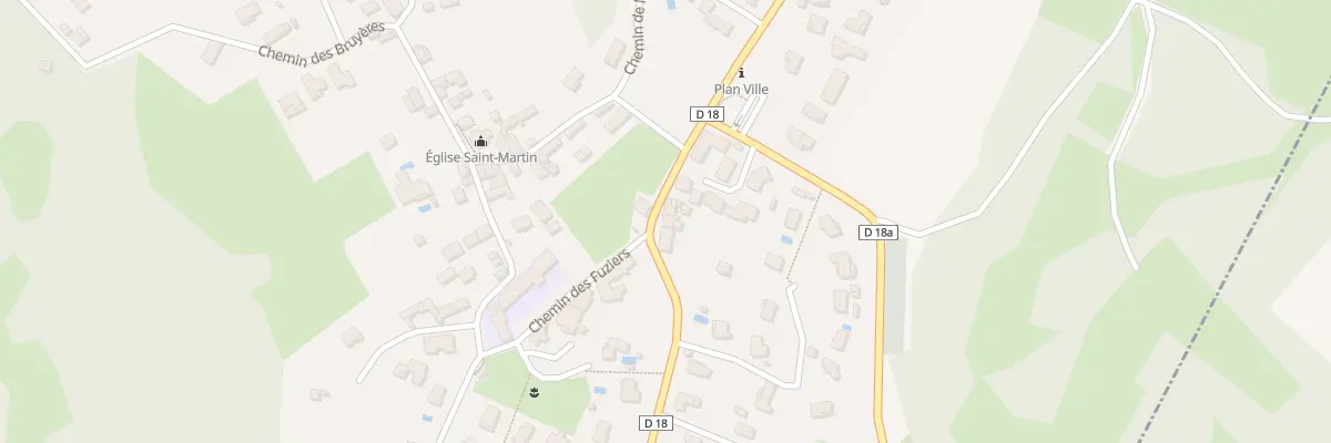 Plan du 305 Rte de Bourgoin à Panossas