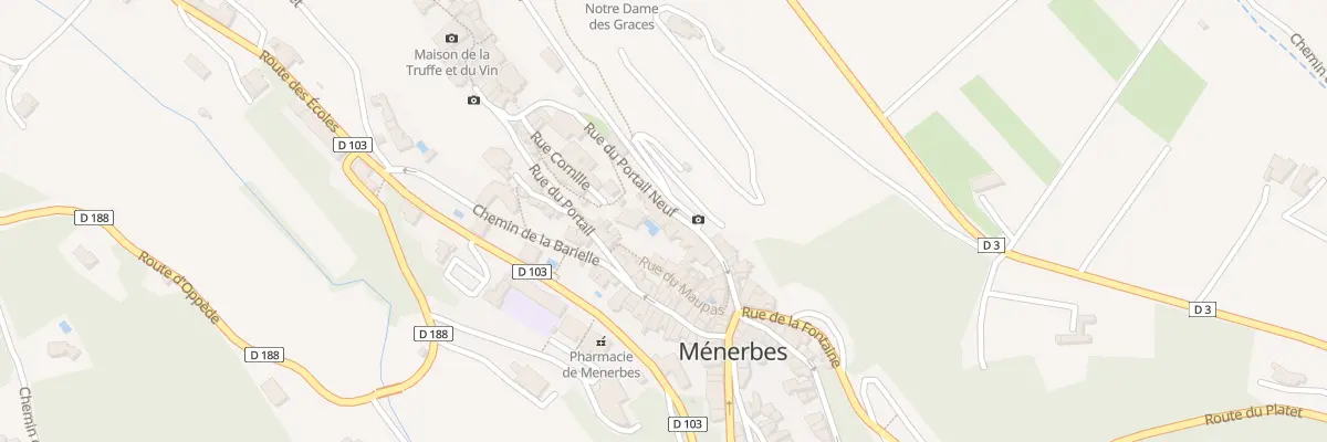 Plan du 5143 Le Village à Ménerbes