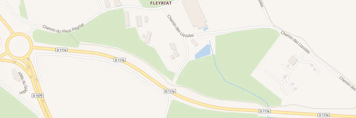 Plan du 120 Che de Fleyriat le Haut à Viriat