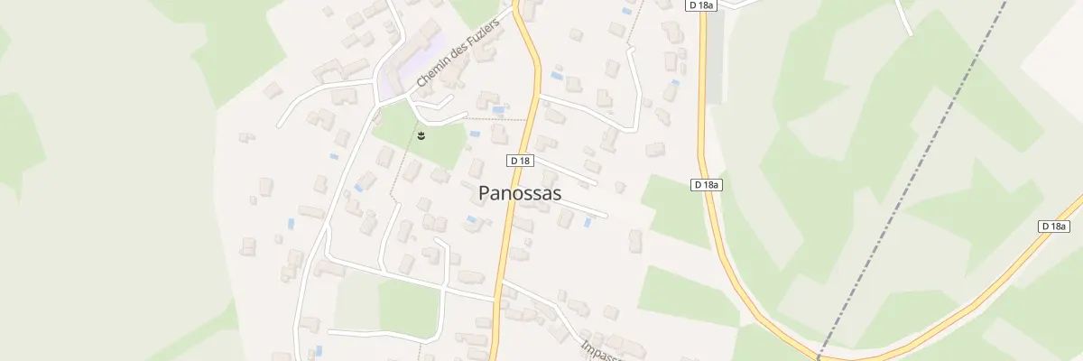 Plan du 481 Rte de Bourgoin à Panossas