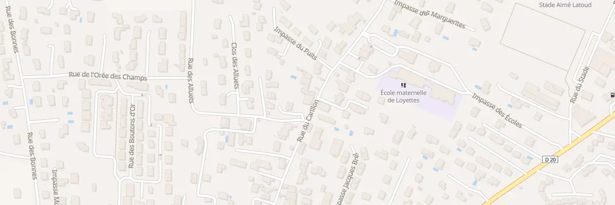 Plan du 267 Rue du Carillon à Loyettes