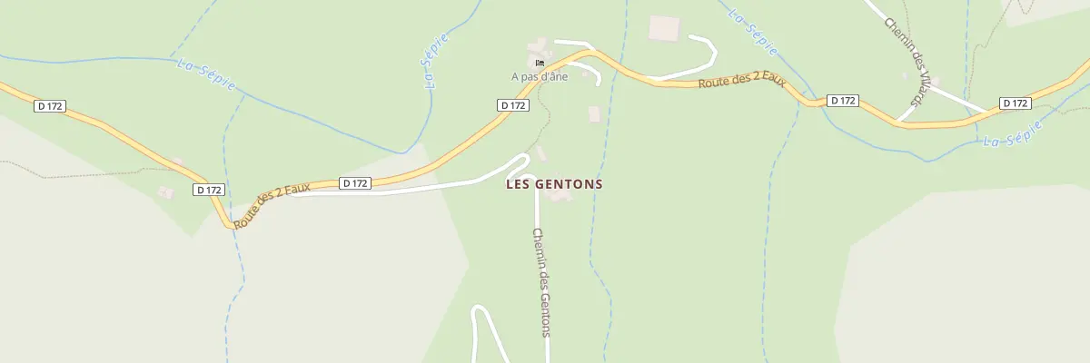 Plan du 270 Chem des Gentons à Eygluy-Escoulin