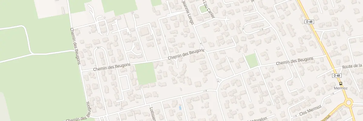 Plan du 9411 Che des Beugons à Marignane