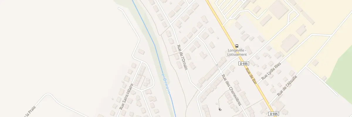 Plan du 4 Rue de l’Ornain à Longeville-en-Barrois