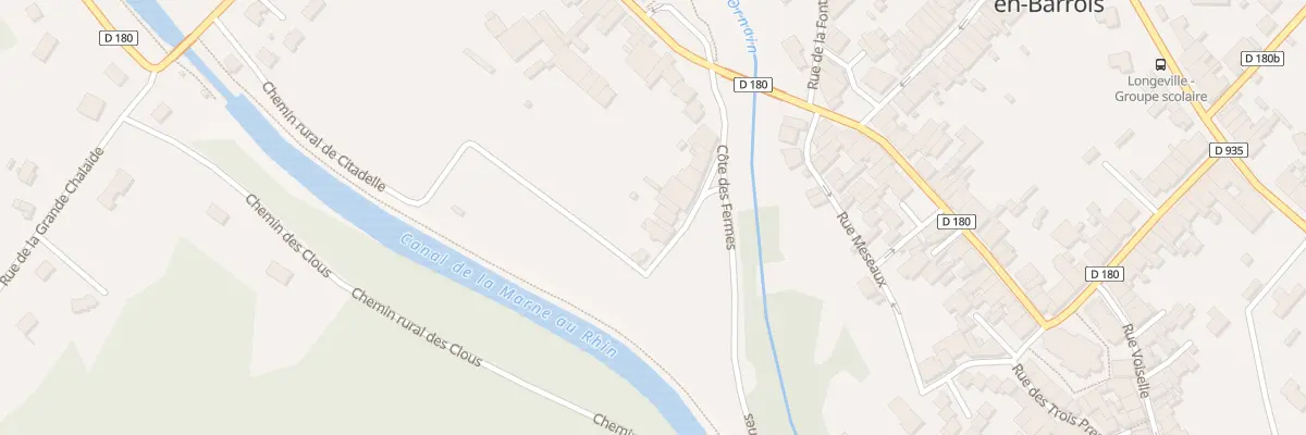 Plan du 15 Rue de la Citadelle à Longeville-en-Barrois