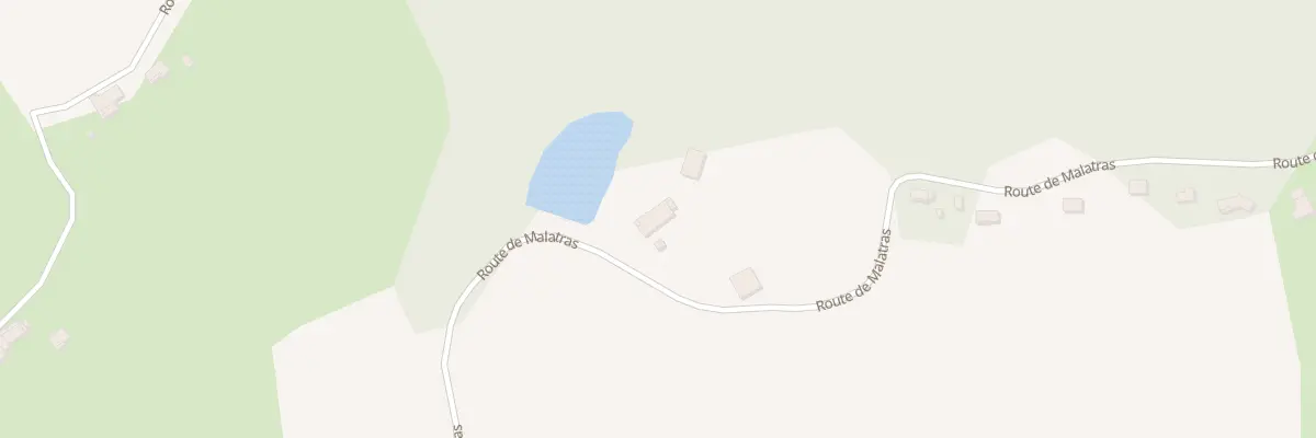 Plan du 880 Rte de Malatras à Roybon