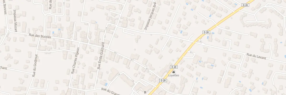 Plan du 175 Rue de la Raboudière à Loyettes