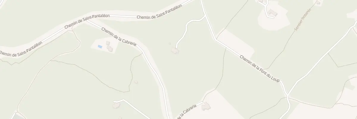 Plan du 60 Che de la Font du Loup à Beaumettes