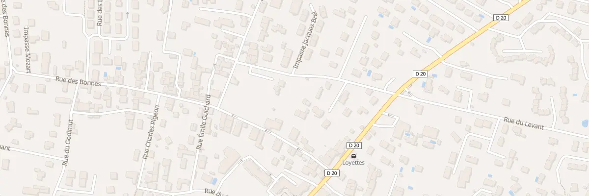 Plan du 173 Rue de la Raboudière à Loyettes
