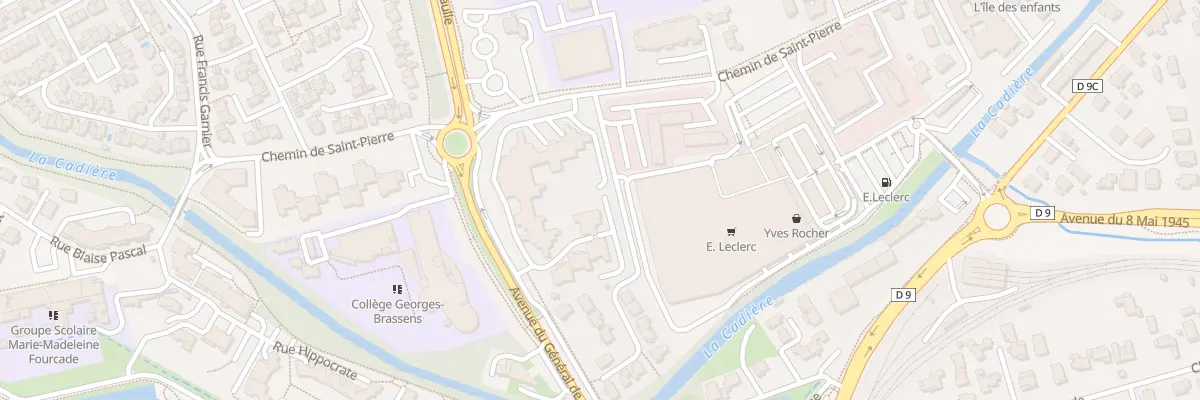 Plan du 4 Res la Fregate à Marignane
