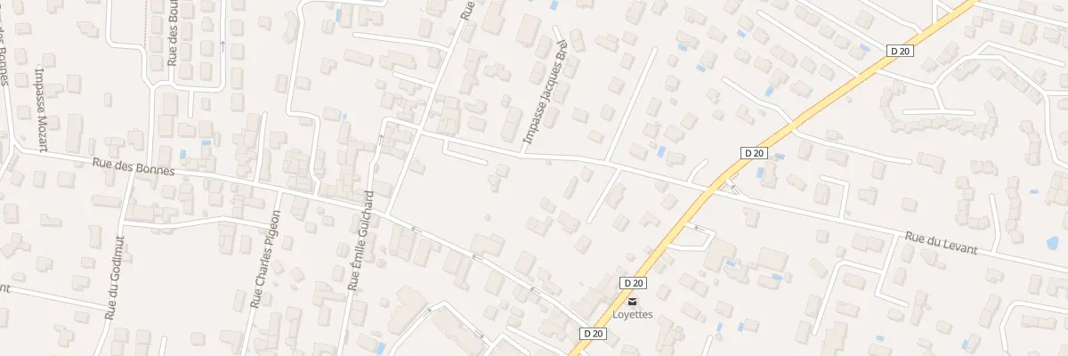 Plan du 171 Rue de la Raboudière à Loyettes