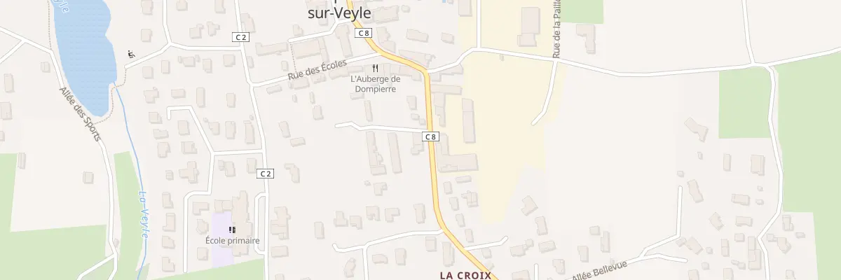 Plan du 190 Rte de Priay à Dompierre-sur-Veyle