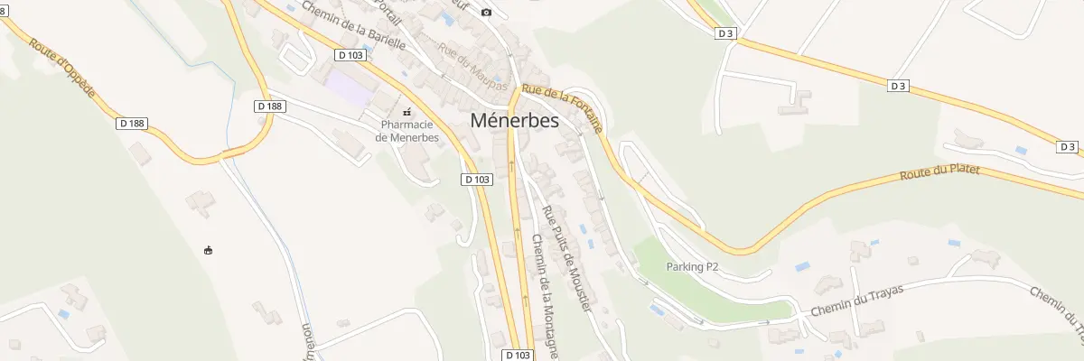 Plan du 5645 Le Village à Ménerbes