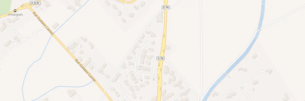 Plan du 17 Rue du Moulin à Vernègues
