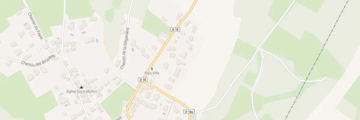 Plan du 103 Rte de Bourgoin à Panossas