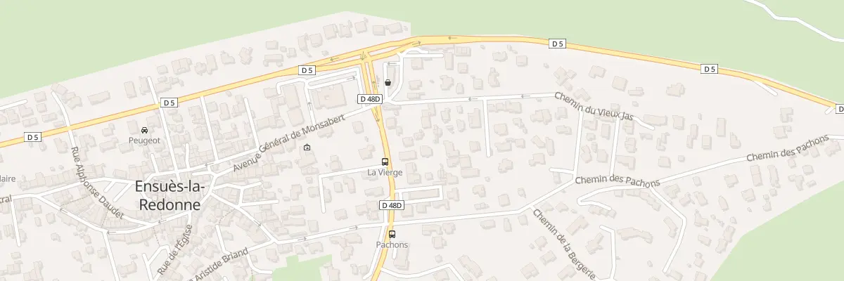Plan du 5 Av de la Vierge à Ensuès-la-Redonne