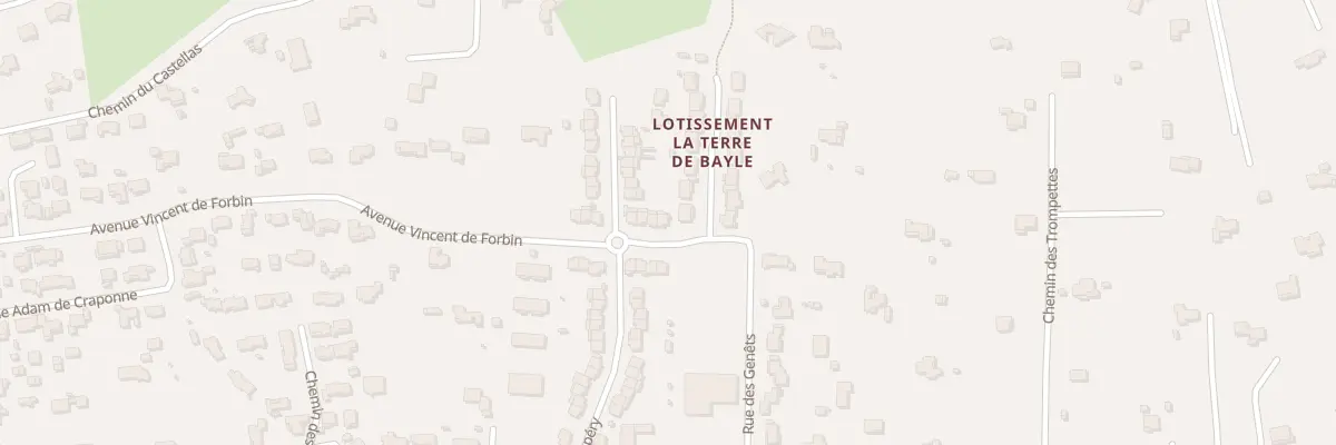 Plan du 52 Av Saint Exupery à La Fare-les-Oliviers