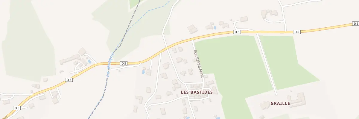 Plan du 37 Che des Bastides à Méthamis