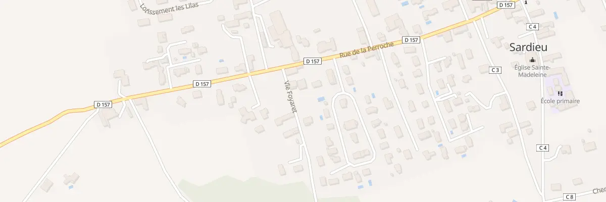 Plan du 41 Rue Vie Foyaret à Sardieu