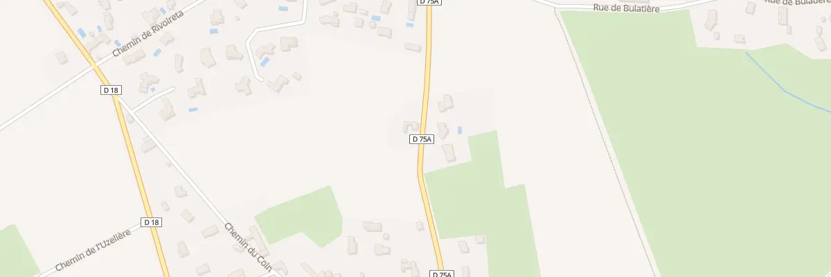 Plan du 465 Rue de Perelle à Chozeau
